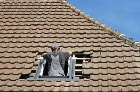 Pose de velux à Geay